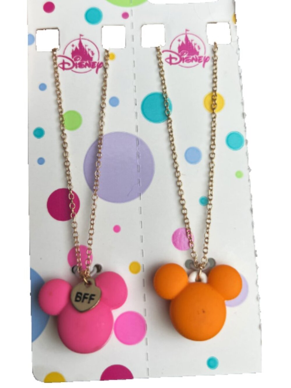 Disney BFF Mickey Macaroon Necklace Set